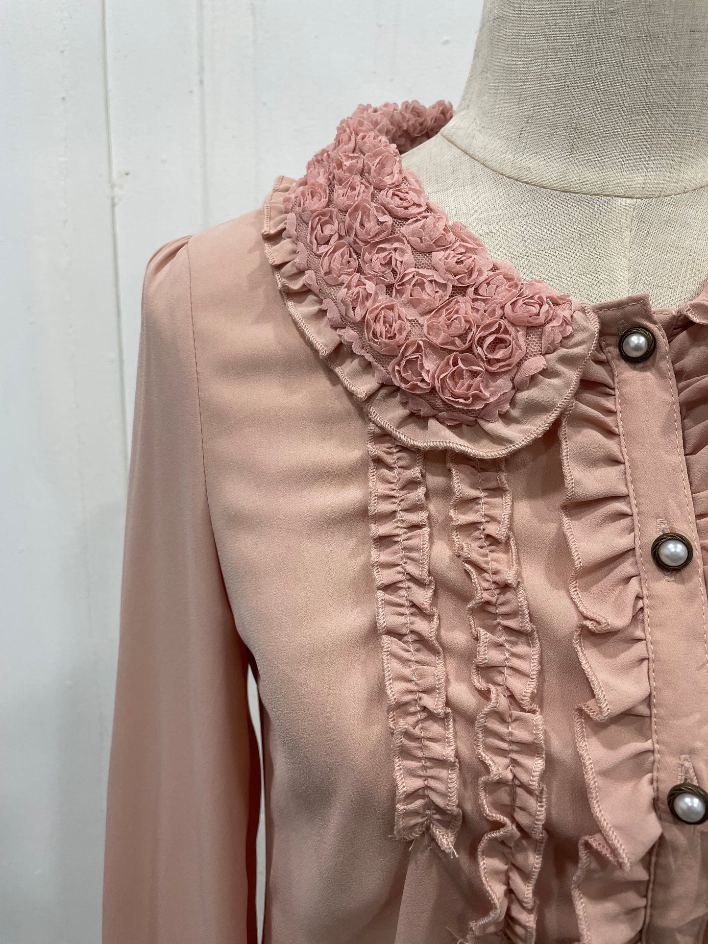 Pastel Muse Blouse A0001 (SIZE S)