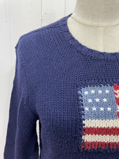 Classic Cable Knit (SIZE S-M) RALPH LAUREN